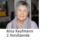 Alice Kaufmann 2.Vorsitzende